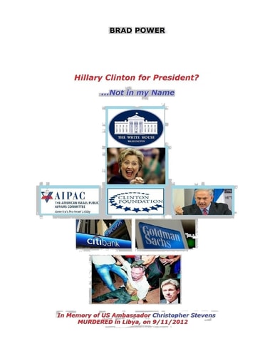 Hillary Clinton for President? Not in My Name