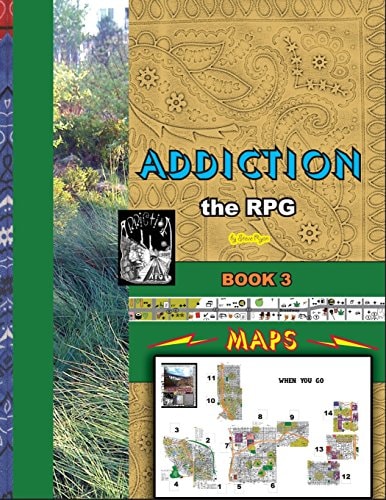 Addiction The RPG Book 3 Portland Maps