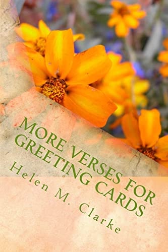 More Verses for Greeting Cards A Second Collection of Rhyming Poems for Use in Card Making