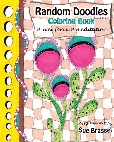 Random Doodles Coloring Book