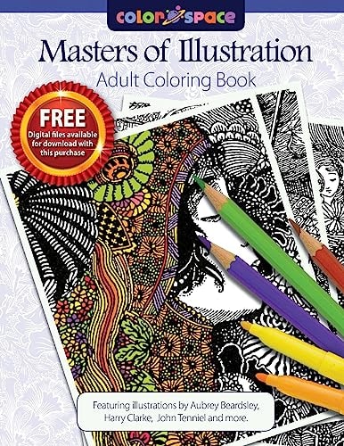 Masters of Illustration Adult Coloring Book