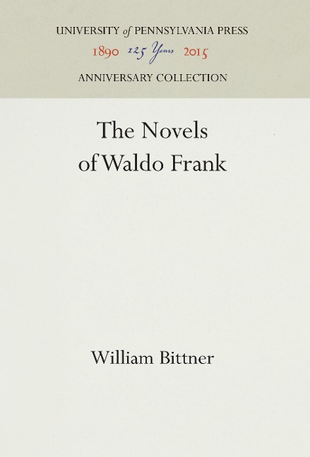 The Novels of Waldo Frank
