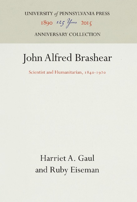 John Alfred Brashear: Scientist and Humanitarian, 184-192
