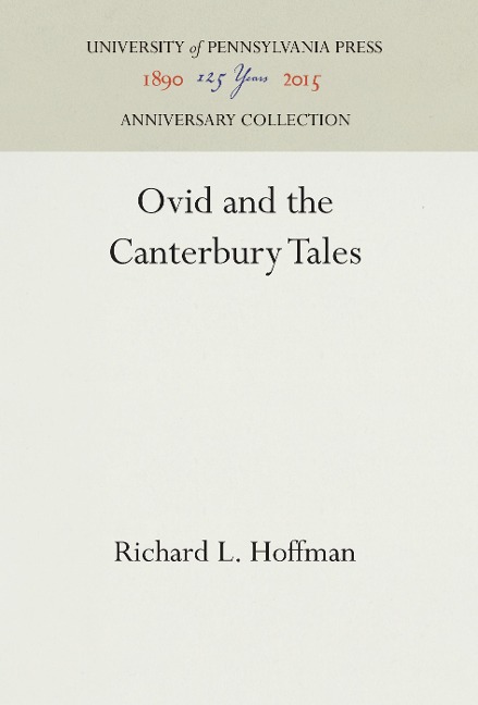 Ovid and the Canterbury Tales