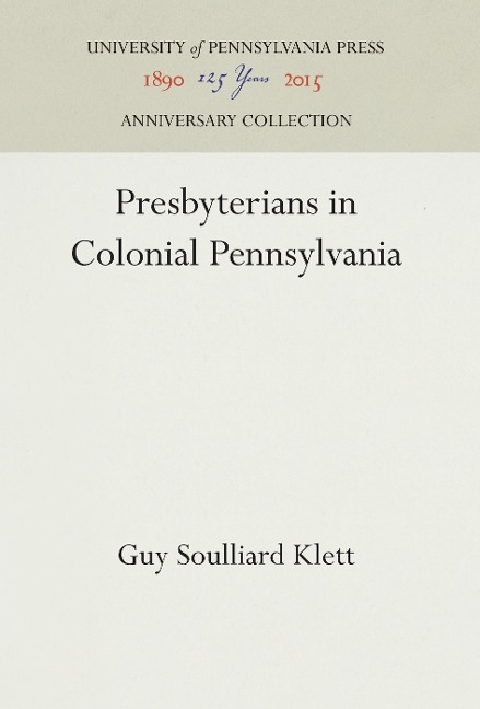 Presbyterians in Colonial Pennsylvania