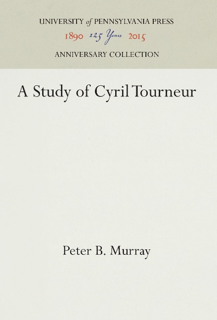 A Study of Cyril Tourneur