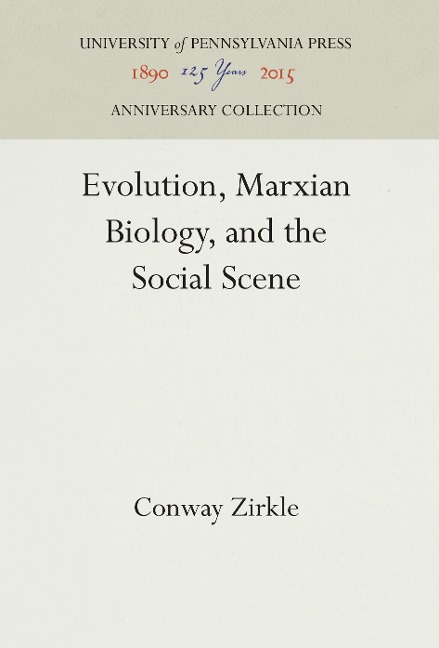Evolution, Marxian Biology, and the Social Scene