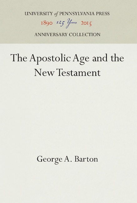 The Apostolic Age and the New Testament