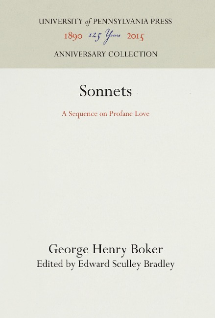 Sonnets: A Sequence on Profane Love