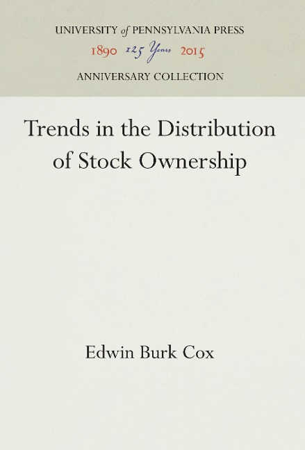 Trends in the Distribution of Stock Ownership