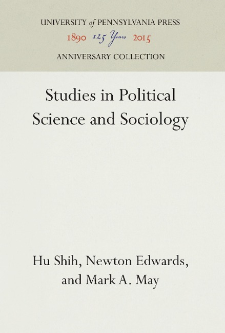 Studies in Political Science and Sociology