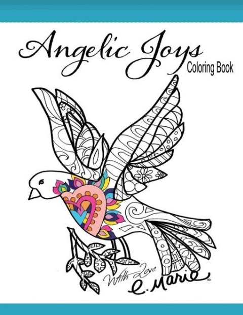 Angelic Joys: Coloring Book