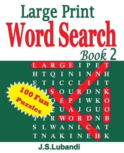 Large Print Word Search Book 2