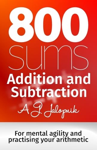 800 Sums Addition and Subtraction