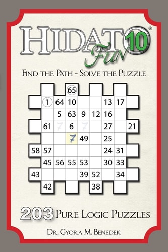 Hidato Fun 10 203 New Logic Puzzles