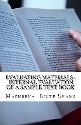 Evaluating Materials Internal Evaluation of a Sample Text Book
