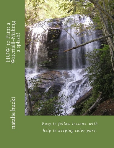HOW to Paint a Waterfall- Making a Splash