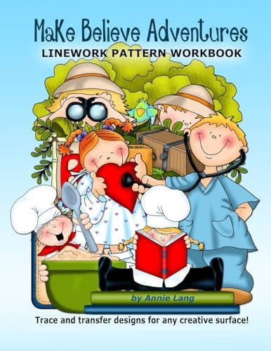 Make Believe Adventures Linework Pattern Workbook