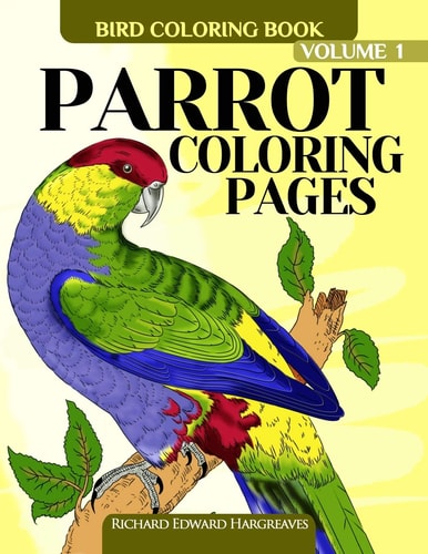 Parrot Coloring Pages Bird Coloring Book