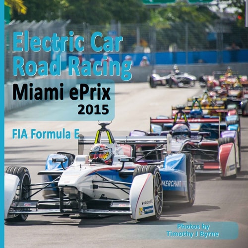 Electric Car Road Racing Miami EPrix 2015 FIA Formula E