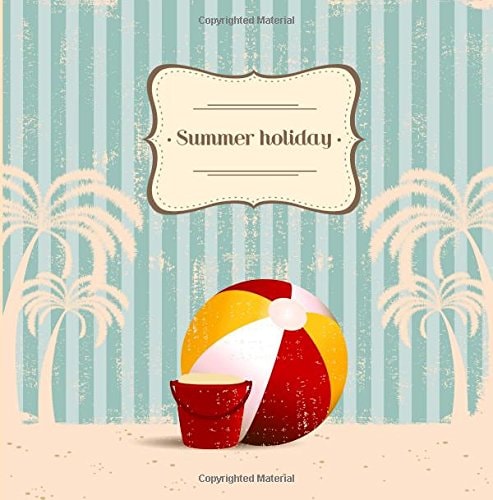 Summer Holiday Vintage Scrap Happy Memory Book