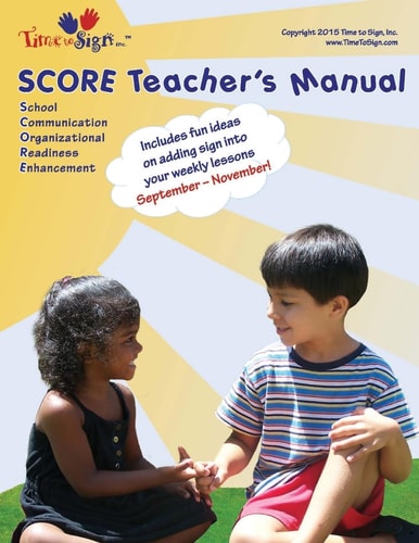 SCORE Teacher's Manual September - November