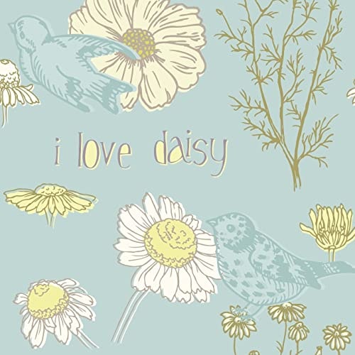 I Love Daisy Memory Book with Photo Windows