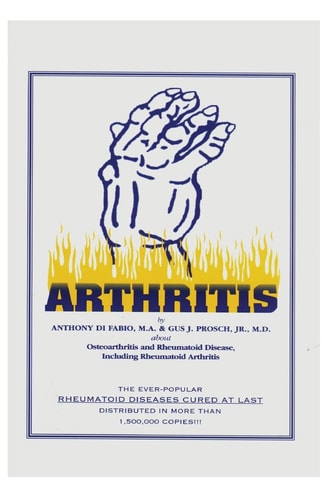 Arthritis Osteoarthritis and Rheumatoid Disease Including Rheumatoid Arthritis