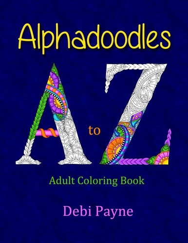 Alphadoodles Adult Coloring Book