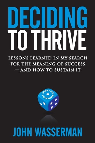 Deciding to Thrive Lessons Learned in My Search for the Meaning of Success - And How to Sustain It