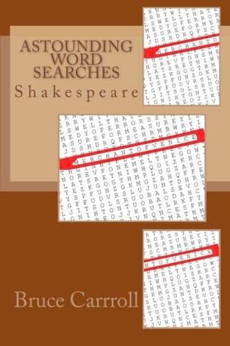 Astounding Word Searches Shakespeare