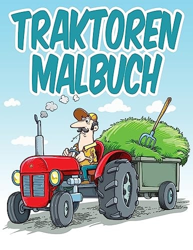 Traktoren Malbuch Malbuch Für Kinder