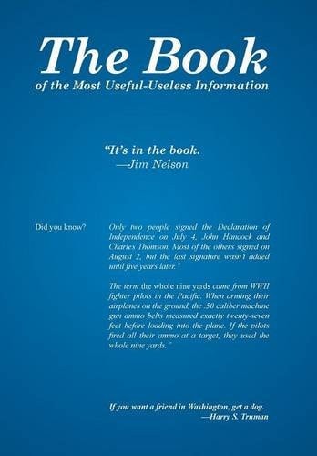 The Book Of the Most Useful-Useless Information