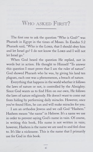 Who Is God?