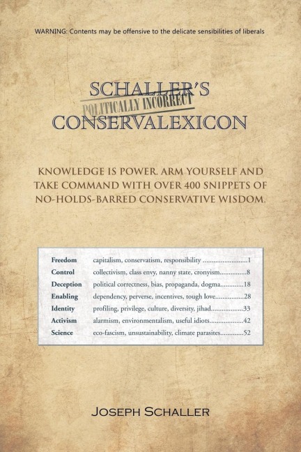 Schallers Politically Incorrect Conservalexicon