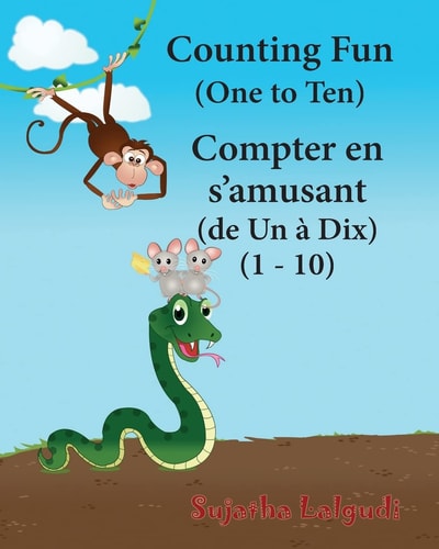 Counting Fun. Compter en S'amusant Children's Picture Book English-French (Bilingual Edition), French Children's Book, French Baby Book, Childrens French Book, First French Book