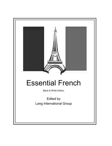 Essential French - Black and White Edition