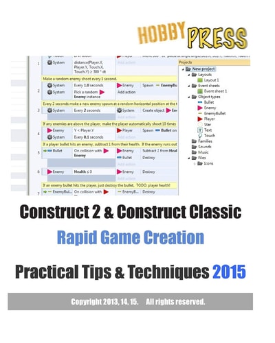 Construct 2 and Construct Classic Rapid Game Creation Practical Tips and Techniques