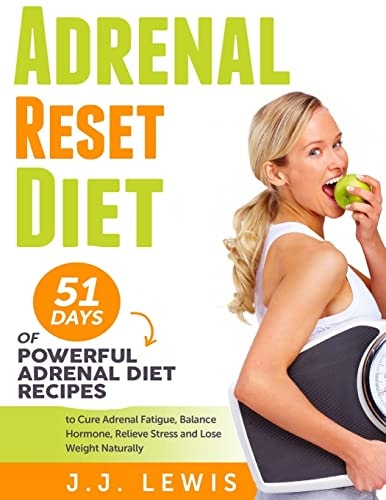 Adrenal Reset Diet 51 Days of Powerful Adrenal Diet Recipes to Cure Adrenal Fatigue, Balance Hormone, Relieve Stress and Lose Weight Naturally
