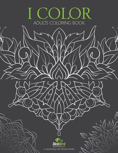 I Color Adults Coloring Book