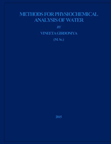 Methods for Physiochemical Analysis of Water