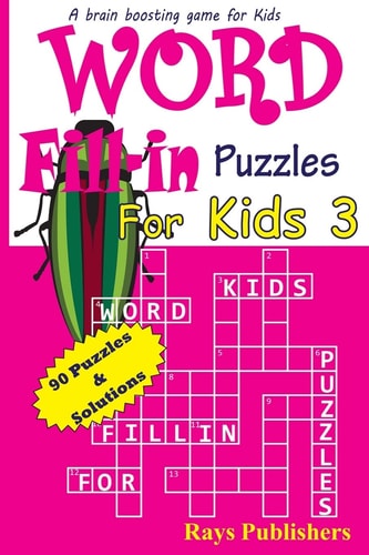 Word Fill-In Puzzles for Kids 3