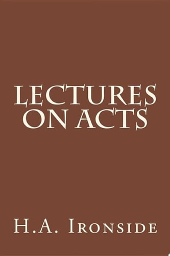 Lectures On Acts