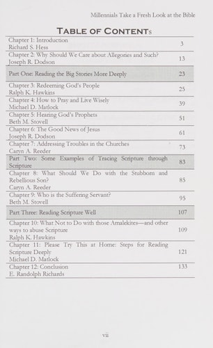 Reading Scripture Deeply Millennials Take a Fresh Look at the Bible