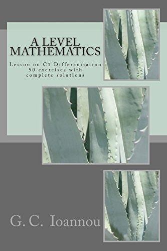A Level Mathematics Lesson on C1 Differentiation