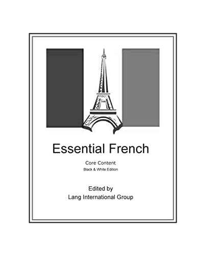 Essential French - Core Content - Black and White Edition