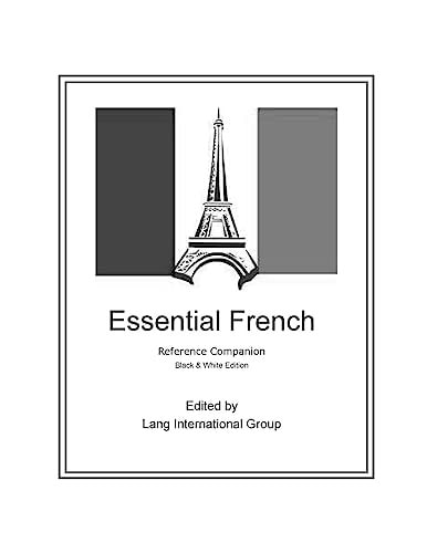 Essential French - Reference Companion Black and White Edition