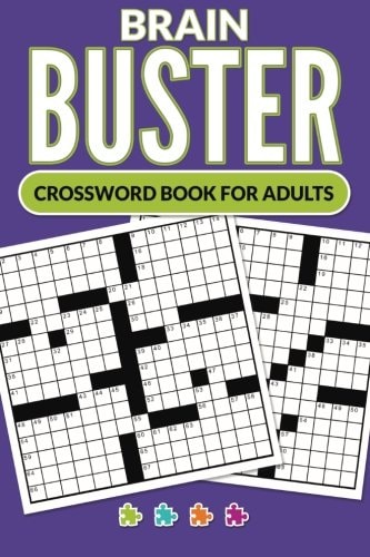 Brain Buster - Crossword Book for Adults