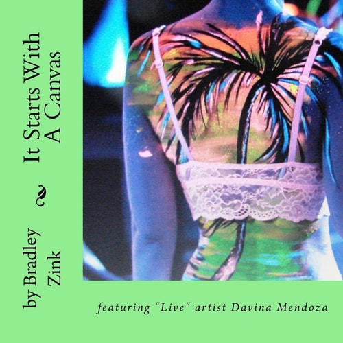 It Starts With A Canvas Featuring "Live" Artist Davina Mendoza