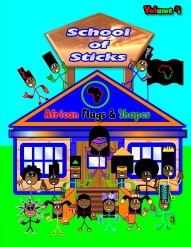 School of Sticks African Flags